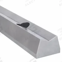 THOMSON Linear Shaft Support Rail: 5/8 in Shaft Dia, 24 in Lg, Black Oxide, Steel (MPN LSR10-PDL24). Key specifications — attr111735: THOMSON; attr111741: Black Oxide.