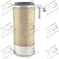BALDWIN FILTERS Automotive Air Filter: Round-Oval, Engine, Round, Axial Seal, 3/8 in Inside Dia (MPN PA1821). Key specifications — Brand: BALDWIN FILTERS; Compatible Vehicle Make: Massey Ferguson; Compatible Vehicle Type: Farm Equipment; Baldwin Interchange: PA1821.