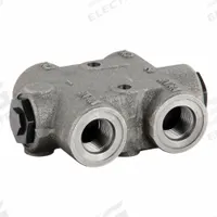 PARKER GRESEN Hydraulic Check Valve: 3,000 psi, 25 gpm, #10, SAE O-Ring Boss (MPN LO-10-D). Key specifications — Body Material: Cast Iron; Outlet Connection Type: SAE O-Ring Boss; Brand: PARKER GRESEN; Inlet Connection Type: SAE O-Ring Boss.