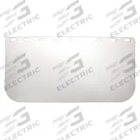MCR SAFETY Face Shield Visor: 16 in Overall Wd, 8 in Overall Ht, 0.4 in Overall Thick, Clear (MPN 181540). Key specifications — Material: Polycarbonate; Brand: MCR SAFETY; Compatible Grainger Part Number: Universal.