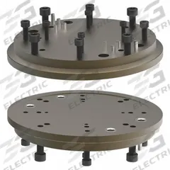 DE-STA-CO Base Plate: CB-200-B01, 8.79 in Dia. x 8 in Ht., Aluminum. Key specifications — attr977817: CB-200; attr950665: DE-STA-CO; attr977810: Aluminum.