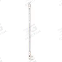 VEE GEE Armored Liquid In Glass Thermometer: -35°C to 50°C, Partial Immersion, 3 in Immersion Dp (MPN 80906-A). Key specifications — Accuracy: +/-1°C; Brand: VEE GEE; Temperature Units: Celsius.