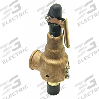 KUNKLE VALVE Safety Relief Valve: MNPT x FNPT, 3/4 in x 1 in, 264 psi Max. Op Pressure - ASME Section I Steam Pressure Relief Valves