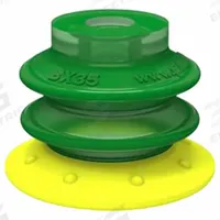 PIAB Vacuum Pad Assembly: G1/8 in, 37.08 mm Pad Dia, Polyurethane, Yellow, 38.86 mm Pad Ht, 30A (MPN BX35P.4K.04AI.F). Key specifications — attr1019194: BX35P.4K.04AI.F; attr1019196: PIAB; attr1019197: 30A.