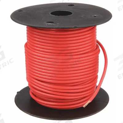 GROTE Primary Automotive Wire: GPT, 100 ft, 1 Conductor, 20 AWG, Red - PVC-Insulated General Purpose Primary Wires