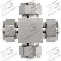 BRENNAN INDUSTRIES Single Ferrule Instrumentation Fittings: Stainless Steel (MPN NS2650-08-08-08-08-SS). Key specifications — Series: NS2650; Compatible Fitting Brands: Parker CPI; Brand: BRENNAN INDUSTRIES.