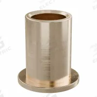 Flanged Sleeve Bearing: Bronze, SAE 841, 3/8 in Bore, 1/2 in OD, 3/4 in Lg, -35°F to 300°F, 10 PK (MPN FF318-03B). Key specifications — System of Measurement: Inch; Material Grade: SAE 841; Flange Type: Flanged; Brand: OILITE.