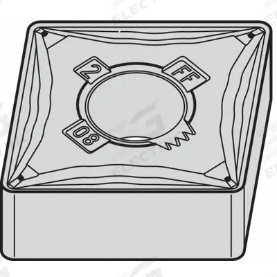 WIDIA Diamond Turning Insert: CNMG432FF - Diamond Indexable Turning Inserts