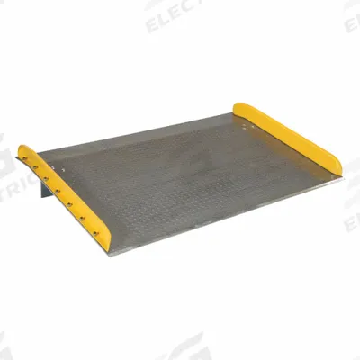 VESTIL Alum Dockboard Stl Curb: 20,000 lb Load Capacity, 72 in Overall Lg - Dock Boards