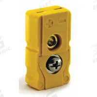 DAYTON Thermocouple Jack: Jack, For Type K Thermocouple Type, Mini Plug, Flat, Flat (MPN 36GK89). Key specifications — attr1432255: Flat; attr1276097: Jack; attr1276100: Chromel; attr1276082: Mini Plug; attr1276092: DAYTON; attr1276087: Yellow; attr1276088: Glass-Filled Thermoplastic; attr1276089: 36GK89.