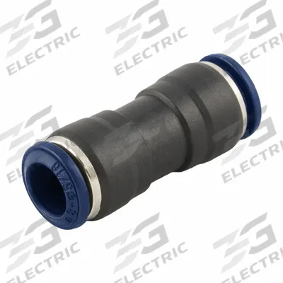 AIGNEP Push To Connect Fitting: 1/2 in OD x 5/16 in OD Size - Nylon & Nickel-Plated Brass Tube Fittings
