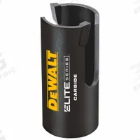 DEWALT Hole Saw: 1 3/8 in Saw Dia., 2 7/16 in Max. Cutting Dp, 5/8"-18 Thread Size, Carbide Tipped (MPN DAH4138). Key specifications — attr1098040: 5/8"-18; attr1098049: DEWALT.