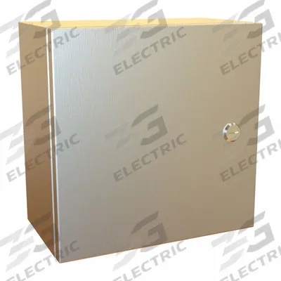 HAMMOND Electrical Enclosure: 316 Stainless Steel, 12 in x 12 in x 6 in, NEMA 12/13/3R/4/4X - Stainless Steel Enclosures