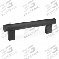 JW WINCO Pull Handle: Threaded Holes, Rear-Mount, 20 in Mounting Hole Center to Center, Black, Round (MPN 666-1.18-5/16X18-20.00-SW). Key specifications — Screw Size: 5/16"-18; Brand: JW WINCO; Color: Black; _Leg Style: Black Polyamide.