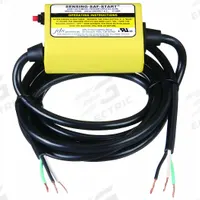 SENSING-SAF-STARTS Anti-Restart Device: 9 3/5 ft Lg, Bare Wire Plug, Bare Wire Receptacle, 240V AC (MPN 1999 200V-240V). Key specifications — Jacket Material: Rubber; Voltage: 240V AC; Brand: SENSING-SAF-STARTS; NEMA Receptacle Configuration: Bare Wire; NEMA Plug Configuration: Bare Wire.