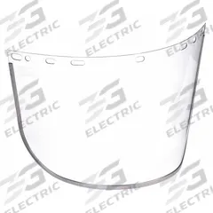 MCR SAFETY Face Shield Visor: 16 in Overall Wd, 8 in Overall Ht, 0.4 in Overall Thick, Clear (MPN 181640A). Key specifications — Material: Polyethylene; Brand: MCR SAFETY; Compatible Grainger Part Number: Universal.
