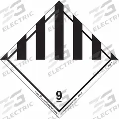 LABELMASTER Miscellaneous Dangerous Goods Placard: Dangerous, 3 15/16 in x 4 in, 500 Labels, 500 PK (MPN HML9). Key specifications — Material: Semi-Gloss Paper; Brand: LABELMASTER; Message: Dangerous.