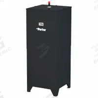 PARKER Reservoir Isolator: 40 gal Nominal Capacity, SAE #16 Port Size, 21.4 in Overall Wd, Steel (MPN KVE040M50A1). Key specifications — attr98935: PARKER; attr96944: SAE #16; attr96947: Steel.
