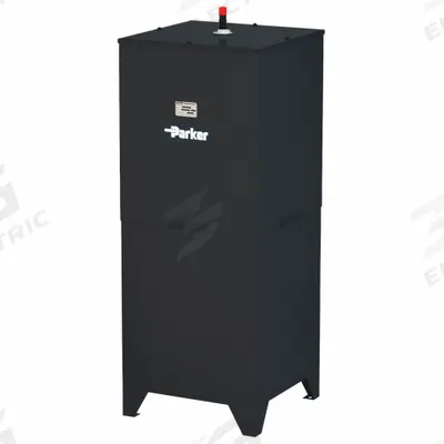 Parker Reservoir Isolator: 40 gal Nominal Capacity, SAE #16 Port Size, 21.4 in Overall Wd - Hydraulic Tank Isolators