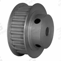 DAYTON Timing Pulley: Modified Curvilinear, Fixed, For GT Timing Belt Section, For 9 mm Belt Wd (MPN 24-5P09-6FA3). Key specifications — Brand: DAYTON; Finish: Clear Anodized; For Belt Series: Powerhouse®.