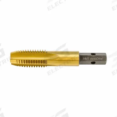 HOLEMAKER TECHNOLOGY Straight Flute Tap: 1/4"-28 UNF, 2B, 4 Flute - VersaDrive ImpactaTaps