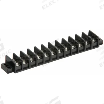 APPROVED VENDOR Barrier Terminal Strip: 12 Poles, 22 AWG – 10 AWG For Wire Sizes - Surface Mount Barrier Strips
