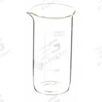 APPROVED VENDOR Beaker: 250 mL, 8.4 fl oz, Tall Form, Colorless, Glass, Autoclavable (MPN 5YHA4). Key specifications — Brand: APPROVED VENDOR; Color Coding: Colorless.