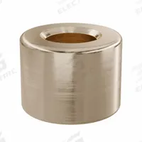 Sleeve Bearing: Bronze, SAE 841, 4 mm Bore, 8 mm OD, 6 mm Lg, 49,938 lb/sq in-fpm Max PV, 10 PK (MPN AAM0408-06B). Key specifications — System of Measurement: Metric; Material Grade: SAE 841; Brand: OILITE.