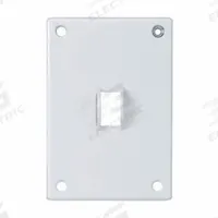 HUBBELL Wall Plate: Toggle, 1 Gang, White, Std Size (MPN SWP1). Key specifications — Brand: HUBBELL; Material: Steel.