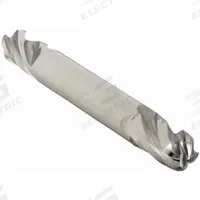 APPROVED VENDOR Ball End Mill: Carbide, Double End, 4 Flute, 3/8" Mill Dia, 9/16" LOC, 2-1/2" OAL (MPN 242-001100)