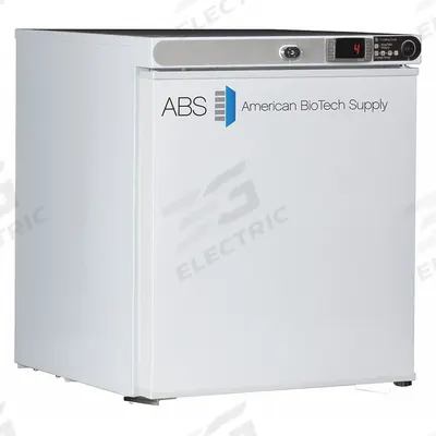 AMERICAN BIOTECH SUPPLY Lab Refrigerator: 1 cu ft, Tabletop, 1°C to 10°C, 19 1/4 in Overall Dp - High Performance Lab Refrigerators