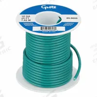 GROTE Primary Automotive Wire: GPT, 25 ft, 1 Conductor, 18 AWG, Green, 60 V Volt (MPN 89-9006). Key specifications — Brand: GROTE.