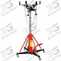 AMERICAN FORGE & FOUNDRY Transmission Jack: Transmission Jack, Hydraulic, 2,000 lb Load Capacity (MPN 3102). Key specifications — Jack Type: Transmission Jack; Frame Material: Steel; Lifting Actuator: Manual Handle; Power Source: Hydraulic; Securing Mechanism: Chain; Brand: AMERICAN FORGE & FOUNDRY.