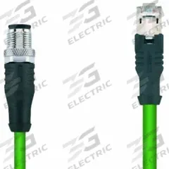 AVENTICS M12 Cable: 6 1/2 mm Dia x 50 1/2 mm L (MPN R412026797). Key specifications — attr1078676: AVENTICS; attr1078675: R412026797.