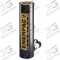 ENERPAC Hydraulic Ram: Single Acting, 20 ton Nominal Capacity, 6 in Nominal Stroke Lg, Aluminum (MPN RAC206). Key specifications — attr98927: ENERPAC.