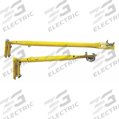 GARLOCK SAFETY SYSTEMS Ladder Connector: 24 in x 3 1/2 in, Permanent, Ladder Connector - Guardrail Components for Ladder Entry
