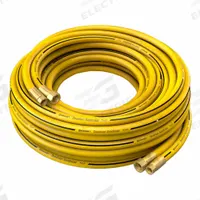 Abrasive Blasting Hose Assembly: 3/16 in ID, 200 psi, 105 ft Lg, Yellow (MPN SDM316-105-43). Key specifications — Temp. Range: -20° to 190°F; Hose Fittings: Brass 1/8" Female NPSM & 1/4" Female NPSM x Brass 1/8" Female NPSM & 1/4" Female NPSM; Hose Color: Yellow; Brand: CONTINENTAL.