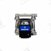 GRACO Electric Diaphragm Pump: 316 Stainless Steel Body, 1 in Fluid Connection Size, BSP Connection (MPN TE30-0161). Key specifications — Nameplate Voltage: 200-240V AC; Brand: GRACO; Diaphragm Material: PTFE with Santoprene Backing; Check Valve Material: PTFE.