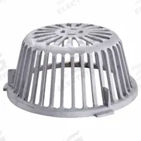 JAY R. SMITH MFG. CO Dome Strainer: 11 1/8 in Overall Dia, 5 1/4 in Overall Ht, Aluminum, Unfinished (MPN 1010AD). Key specifications — Connection Type: Flanged; Finish: Unfinished; Brand: JAY R. SMITH MFG. CO.
