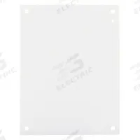 HOFFMAN Interior Panel: Back Panel Panel, 21 in Overall Ht, 17 in Overall Wd, Steel, Powder Coated (MPN A24P20). Key specifications — Panel Style: Back Panel; Brand: HOFFMAN; Finish: Powder Coated; Manufacturer Part Number: A24P20; Material: Steel.