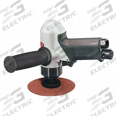 DYNABRADE Air Disc Sander: 4 1/2 in Pad, Threaded Shank, Heavy Duty, 0.7 hp, 30 cfm, Non-Vacuum, NPT (MPN 50320). Key specifications — attr1320237: DYNABRADE; attr1320246: Rear.