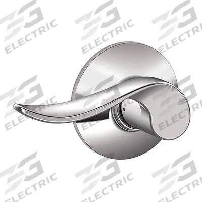 SCHLAGE Door Lockset: Passage Lever Locksets, Chrome