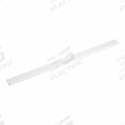 TRITON PRODUCTS Slotted Standard Wall-Mount: Double, 33 in x 1 3/8 in x 1 3/4 in - Hanging Track
