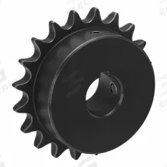 TSUBAKI Single Strand Sprocket: 40, For 1/2 in Chain Pitch, 7/8 in Bore Dia, 20 Teeth, Steel (MPN 40B20F-7/8). Key specifications — Brand: TSUBAKI.