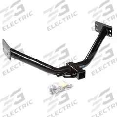 REESE Step Bumper Receiver: III, 4,000 lb Gross Trailer Wt Capacity, 400 lb Tongue Wt, Steel (MPN 75614). Key specifications — Finish: Powder Coated; Drilling Required: No; Vehicle Make: Acura; Vehicle Model: MDX; Brand: REESE.