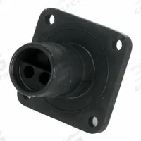 SURE-SEAL Circular Connector: SS-3, Flanged Plug, 2 Male / 1 Female, 15 A, 18 to 14 AWG Wire Size (MPN 120-8552-201). Key specifications — Wire Size: 18 to 14 AWG; Includes Contacts: Contacts Not Included; Contact Type: Crimp; Brand: SURE-SEAL CONNECTIONS; IP Rating: IP67; Series: Sure-Seal; Contact Gender: Female; Voltage Rating: 400V AC.