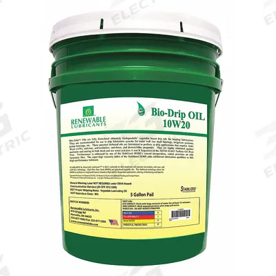 RENEWABLE LUBRICANTS Air Tool Oil: Synthetic, -33°F Min. Op Temp., 437°F Max. Op Temp. - Air Tool Lubricants