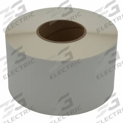 APPROVED VENDOR Barcode Printer Label: 4 in Label Wd, 3 in Label Ht, White - Industrial Direct Thermal Labels