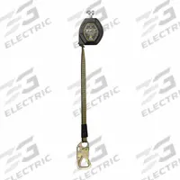 FALLTECH Replacement Leg: Snap Hook Anchor, 420 lb Capacity, 8 ft Overall Lg, Foot Level, EdgeCore™ (MPN 84008RP8S). Key specifications — Brand: FALLTECH; ANSI SRL Class (2021): Class 2; ANSI SRL Type: SRL-P; Series: EdgeCore(TM); For Use With: 8’ FT-X™ EdgeCore™ Arc-Flash Tie-Back; Product Type: Replacement Leg; Anchorage End Connection Type: Snap Hook; Anchoring Location: Foot Level.