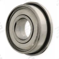 DAYTON Flanged Radial Ball Bearing: R8, 1/2 in Bore, 1.225 in Flange Dia, Dbl Shield, 1 1/8 in OD (MPN 1ZGE3). Key specifications — Bearing Industry Number: R8; Brand: DAYTON.